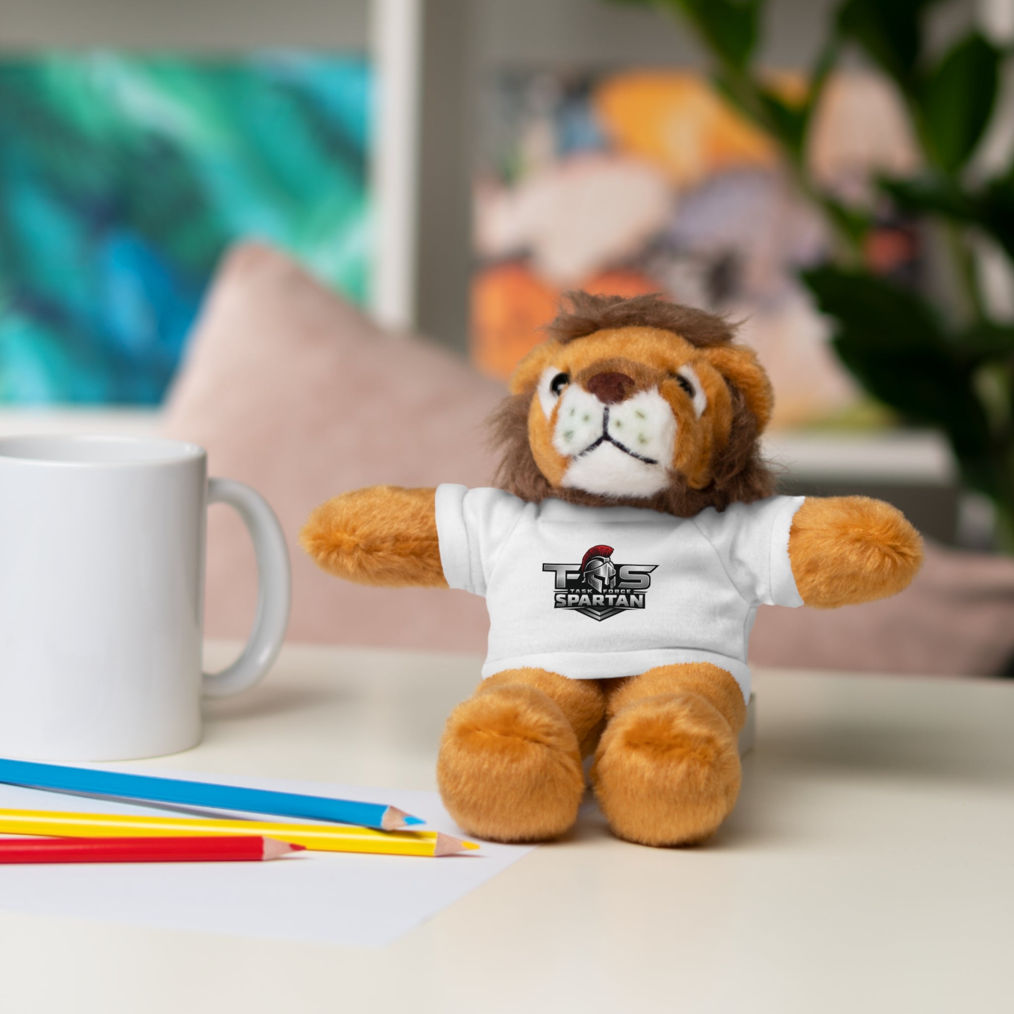 Spartan Logo Teddy Bear