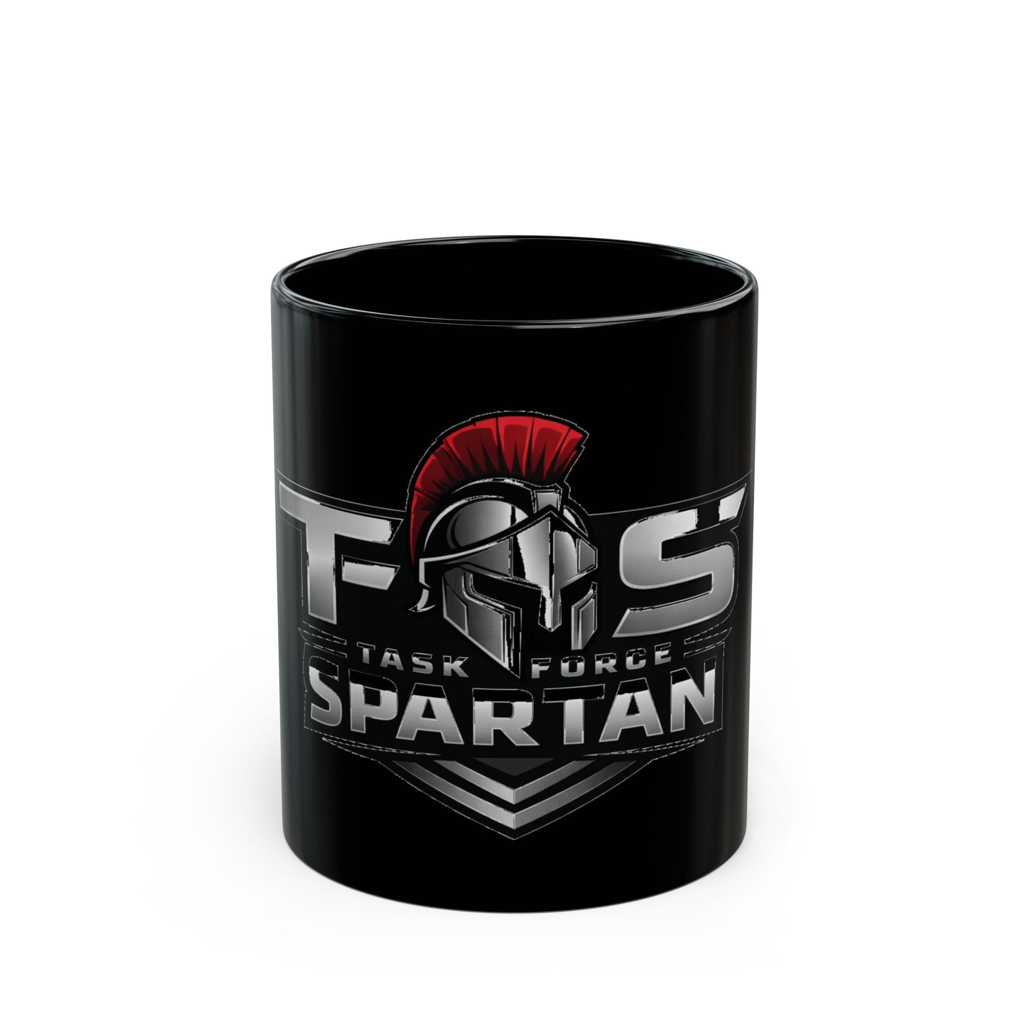 Task Force Spartan Black Mug