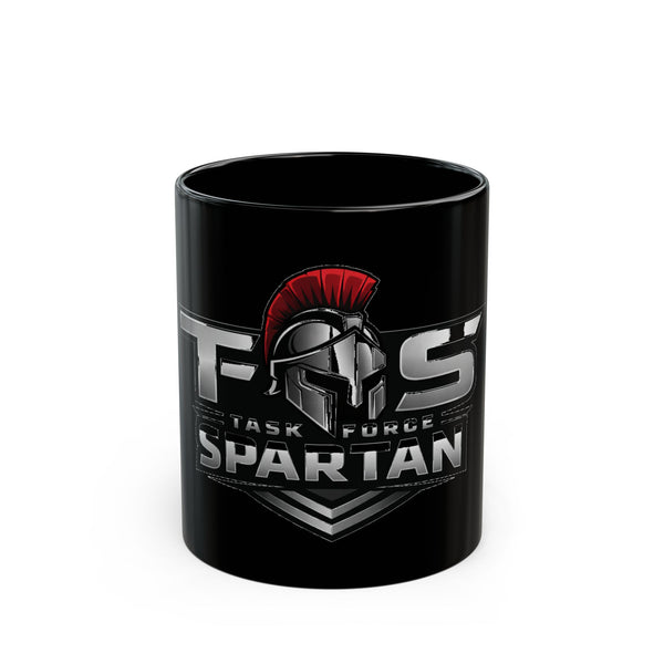 Task Force Spartan Black Mug