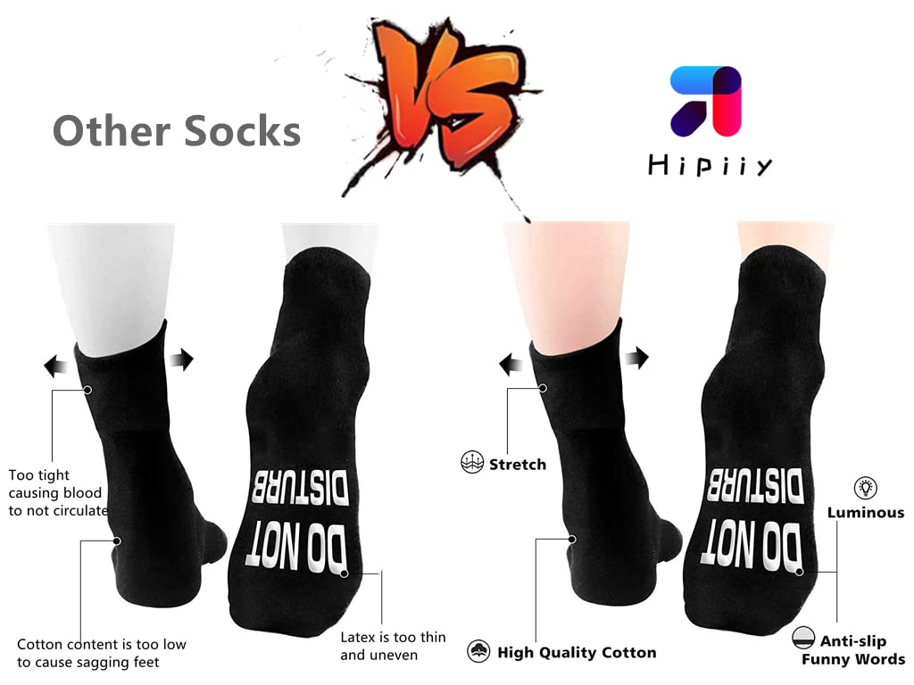 Gaming Socks Do Not Disturb I'm Novelty Boys for Men Women Gamer Youth