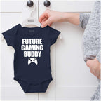 Brisco Brands Future Gaming Buddy Gamer Dad Joke Baby Romper Boys or Girls