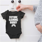 Brisco Brands Future Gaming Buddy Gamer Dad Joke Baby Romper Boys or Girls