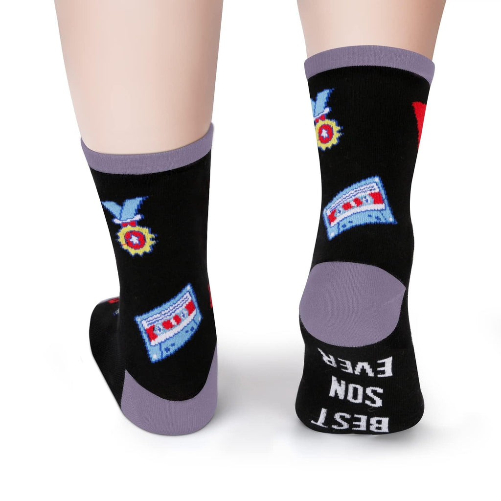 Kelool Fathers Day Dad Gifts for Men Dad Funny Do Not Disturb I'm Gaming Socks Funny Gifts For Men From Son Kids Teen Boys