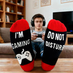 Gaming Socks Do Not Disturb I'm Novelty Boys for Men Women Gamer Youth