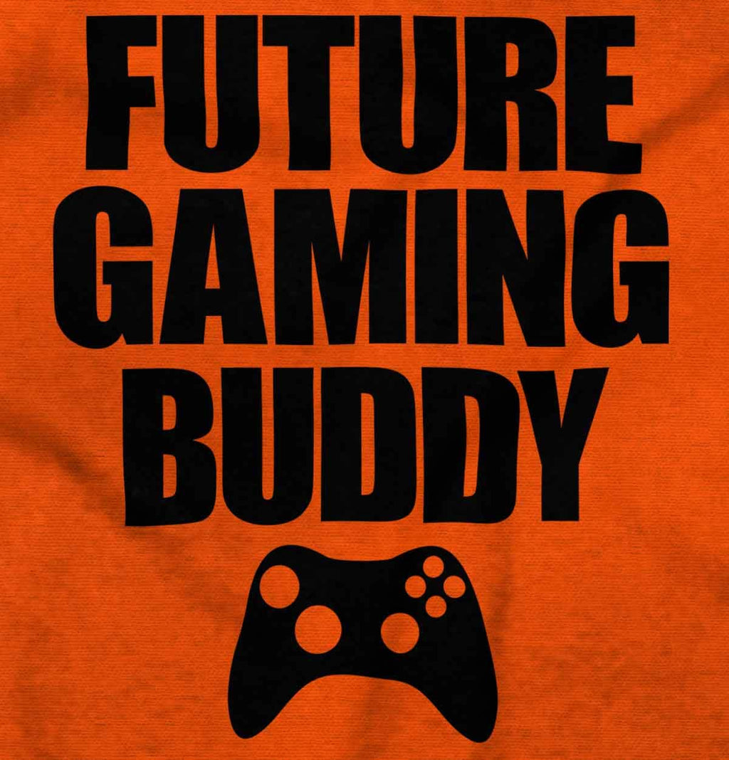 Brisco Brands Future Gaming Buddy Gamer Dad Joke Baby Romper Boys or Girls