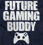 Brisco Brands Future Gaming Buddy Gamer Dad Joke Baby Romper Boys or Girls