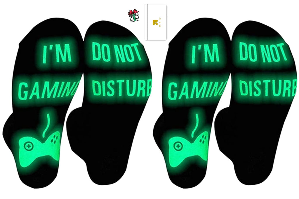 Gaming Socks Do Not Disturb I'm Novelty Boys for Men Women Gamer Youth