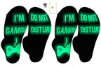 Gaming Socks Do Not Disturb I'm Novelty Boys for Men Women Gamer Youth