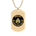 Sergeant Dog Tag Necklace