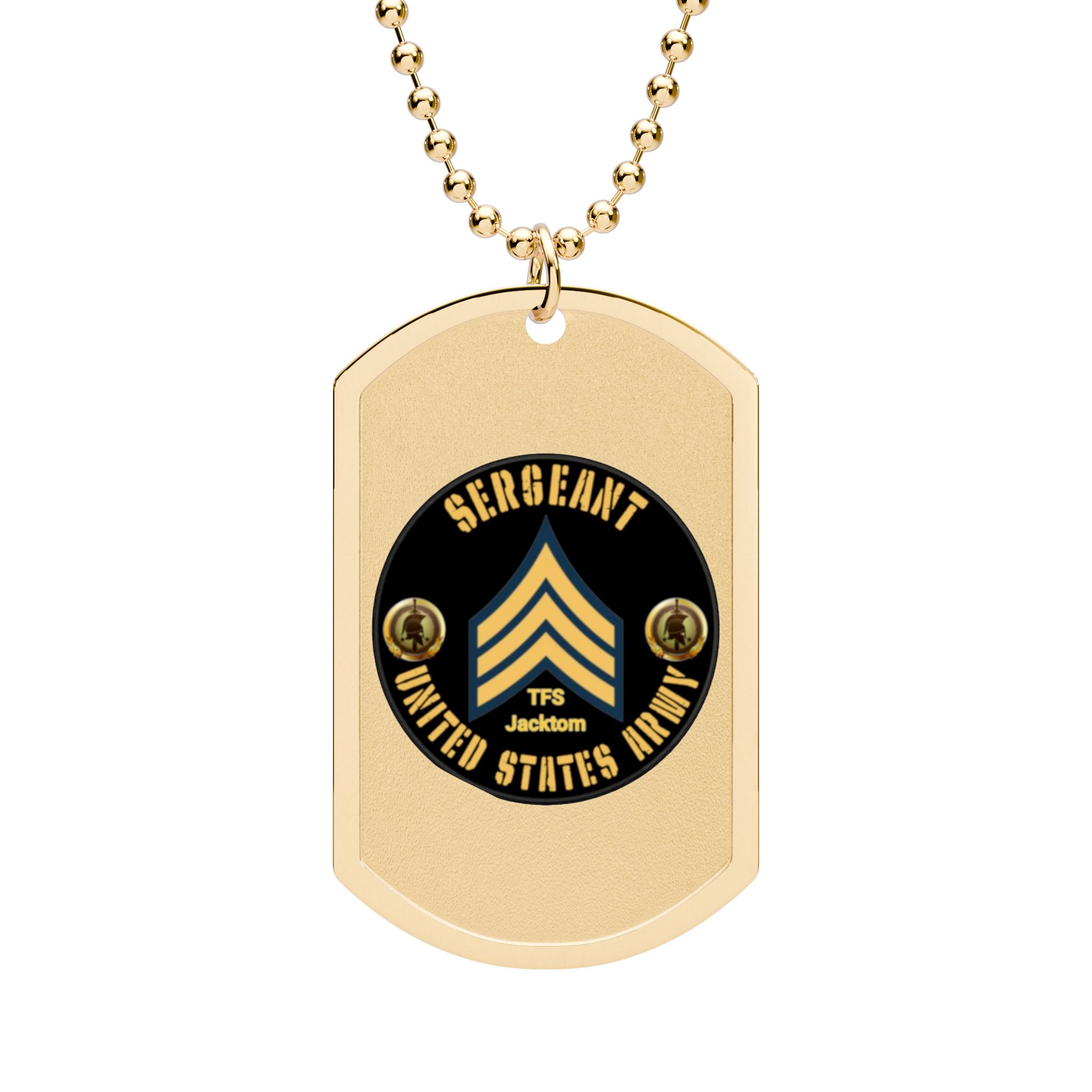 Sergeant Dog Tag Necklace