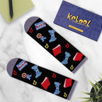 Kelool Fathers Day Dad Gifts for Men Dad Funny Do Not Disturb I'm Gaming Socks Funny Gifts For Men From Son Kids Teen Boys