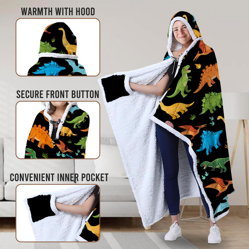 Gaming Gifts for Gamers, Cool Wearable Blanket Hoodie for Men Teen Son Dad, Oversized Hoodie Blanket Gifts for Game Player, Gifts for Birthday Valentines Day Christmas
