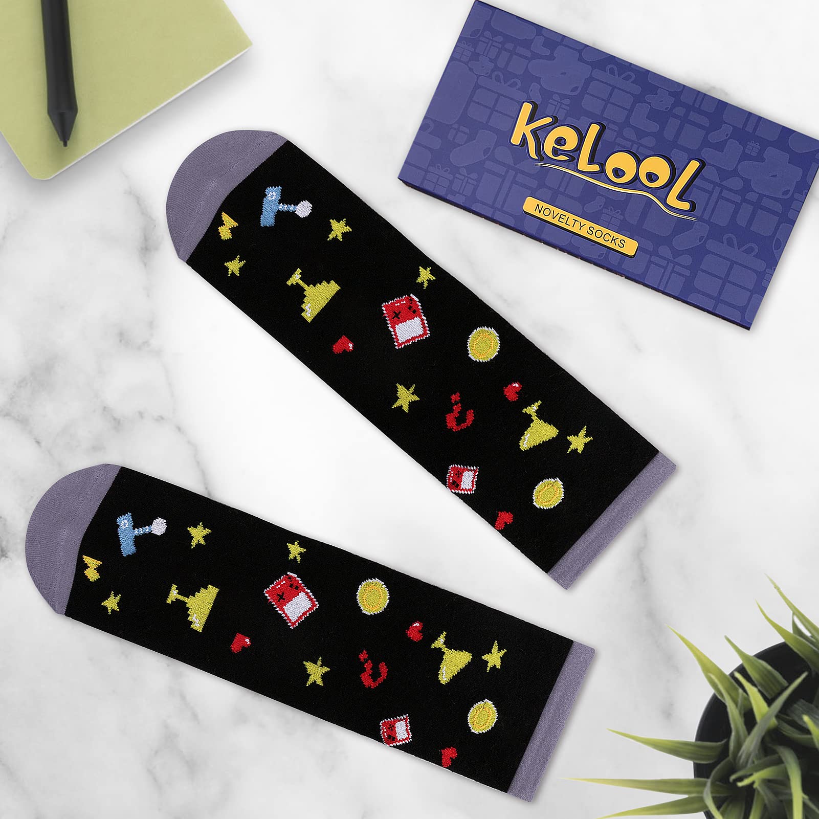 Kelool Fathers Day Dad Gifts for Men Dad Funny Do Not Disturb I'm Gaming Socks Funny Gifts For Men From Son Kids Teen Boys