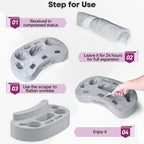 Couch Cup Holder Pillow with 6 Slots, Couch Organizer Caddy & Buddy with Customized Game Controller Hole & Armrest Pads, Removable & Washable Drink Pillow Gamer Gift for Remote, Phone, Snack