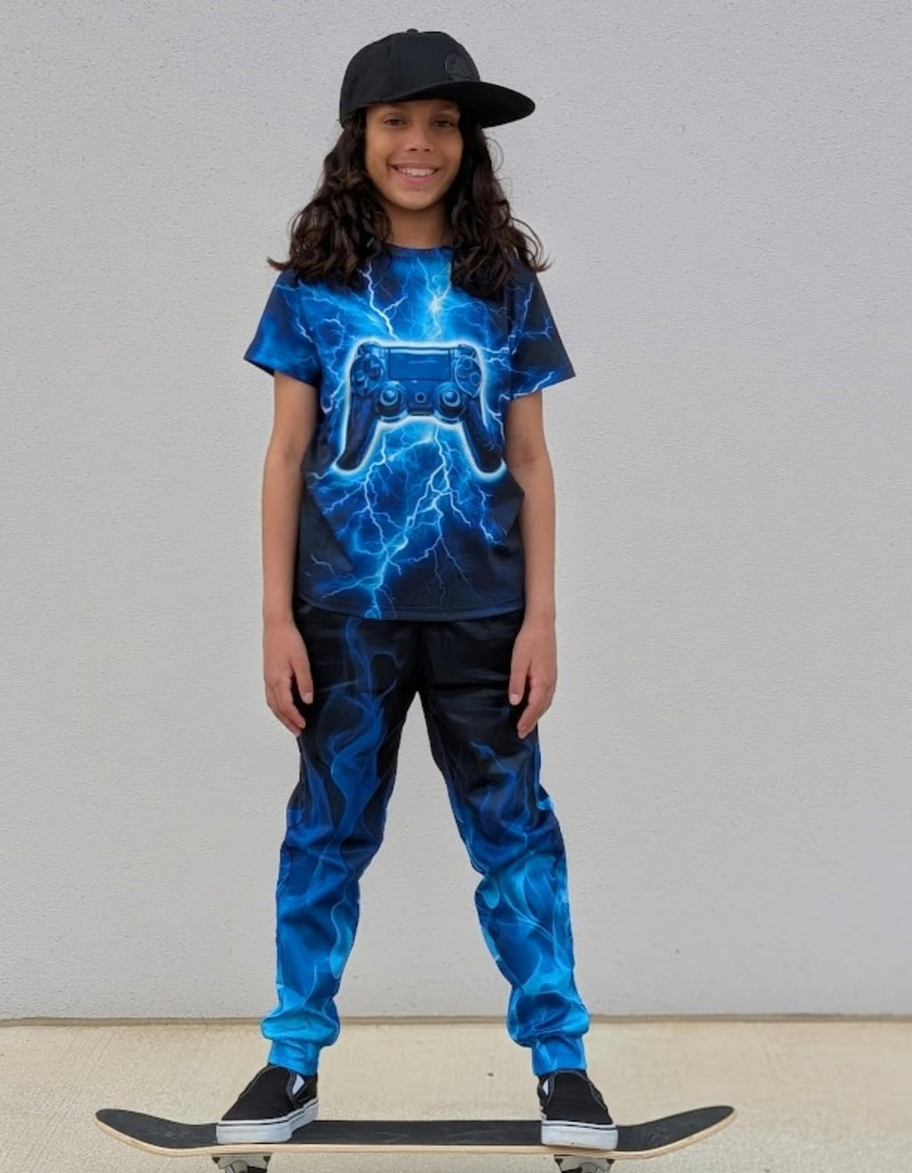 Boys Girls Neon Shirt Short Sleeve Cool 3D Graphic Print Neon Game Summer Tees Tops for 8-12 Years