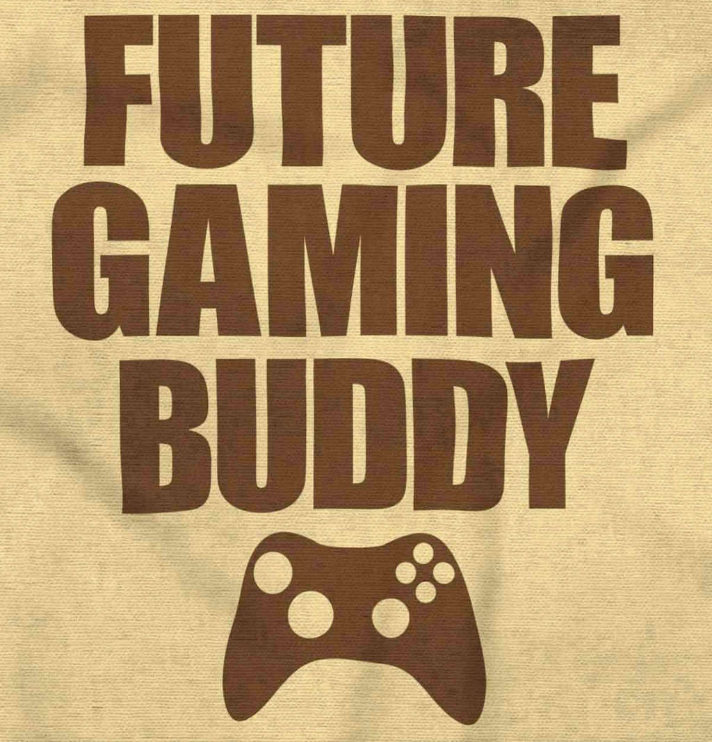 Brisco Brands Future Gaming Buddy Gamer Dad Joke Baby Romper Boys or Girls