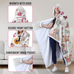 Gaming Gifts for Gamers, Cool Wearable Blanket Hoodie for Men Teen Son Dad, Oversized Hoodie Blanket Gifts for Game Player, Gifts for Birthday Valentines Day Christmas