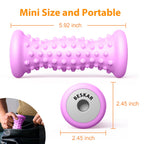 BESKAR Foot Massager Roller for Plantar Fasciitis Relief, Portable, Deep Tissue Muscle Massage, Foot Arch and Heel Pain, Reflexology Tool