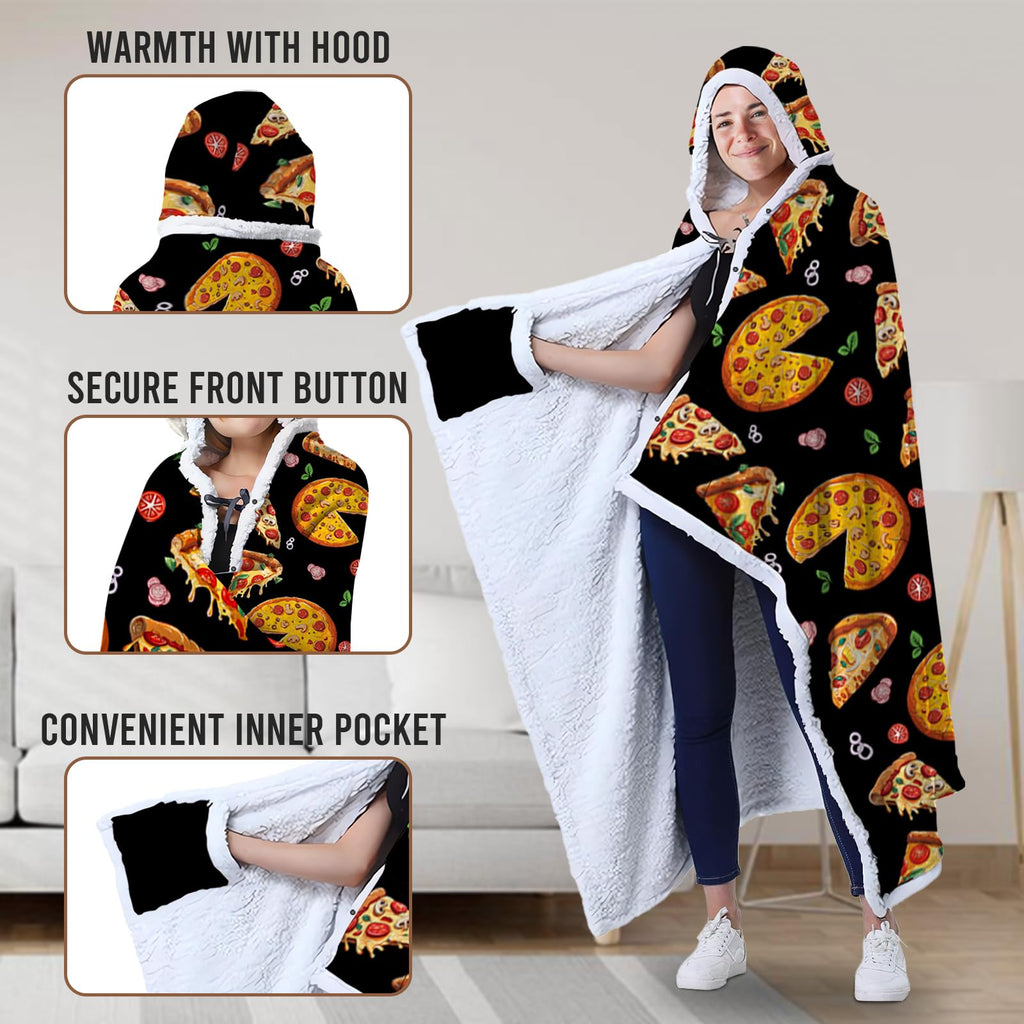 Gaming Gifts for Gamers, Cool Wearable Blanket Hoodie for Men Teen Son Dad, Oversized Hoodie Blanket Gifts for Game Player, Gifts for Birthday Valentines Day Christmas