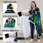 Gaming Gifts for Gamers, Cool Wearable Blanket Hoodie for Men Teen Son Dad, Oversized Hoodie Blanket Gifts for Game Player, Gifts for Birthday Valentines Day Christmas