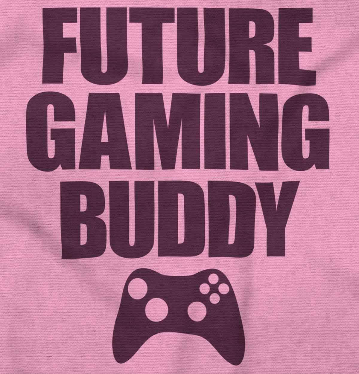 Brisco Brands Future Gaming Buddy Gamer Dad Joke Baby Romper Boys or Girls