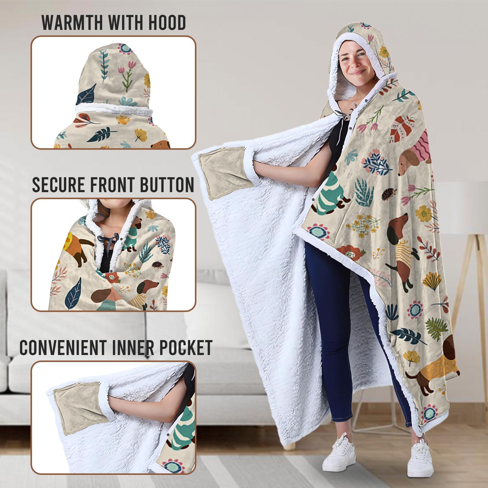 Gaming Gifts for Gamers, Cool Wearable Blanket Hoodie for Men Teen Son Dad, Oversized Hoodie Blanket Gifts for Game Player, Gifts for Birthday Valentines Day Christmas