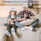 ANDOLO Do Not Disturb Gaming Socks, Beanie Baseball Cap Hat Valentines Fathers Day Gamer Christmas Gifts for Men Teenage Boys