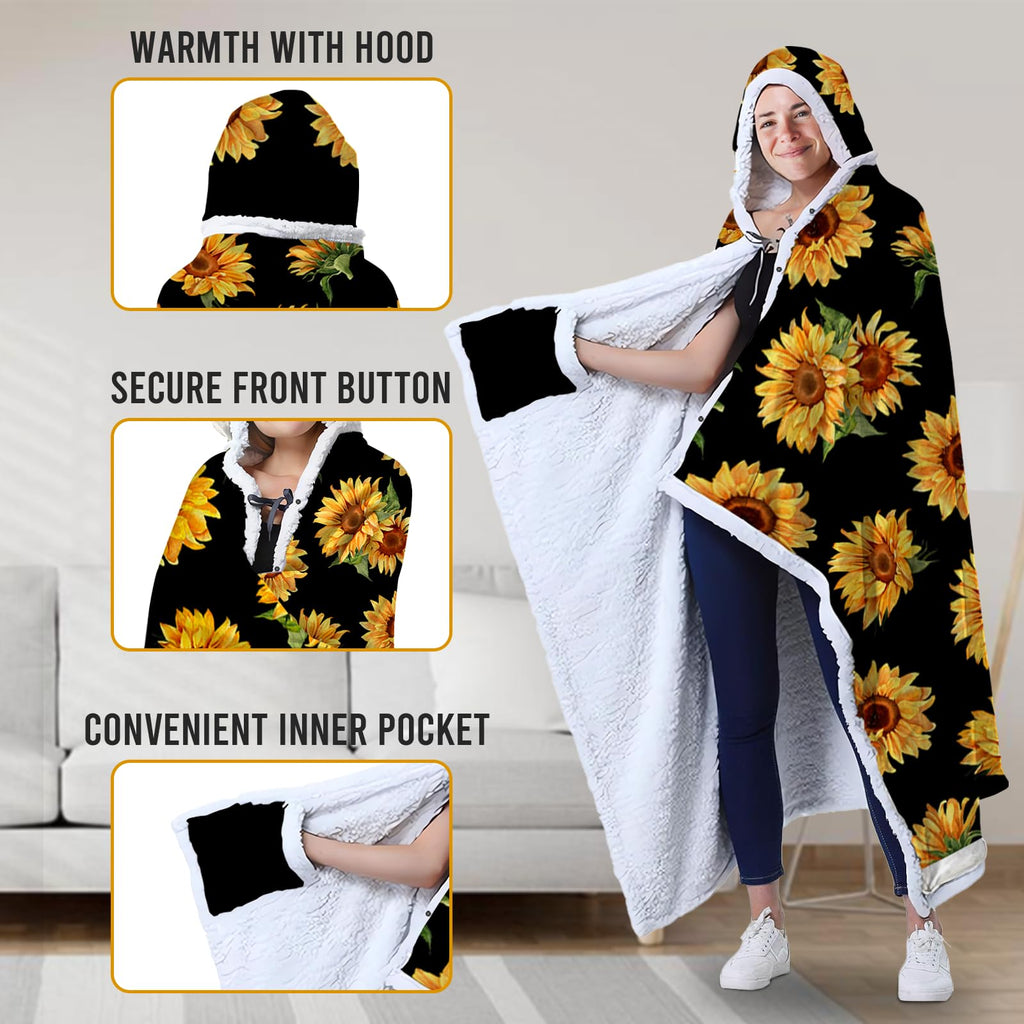 Gaming Gifts for Gamers, Cool Wearable Blanket Hoodie for Men Teen Son Dad, Oversized Hoodie Blanket Gifts for Game Player, Gifts for Birthday Valentines Day Christmas