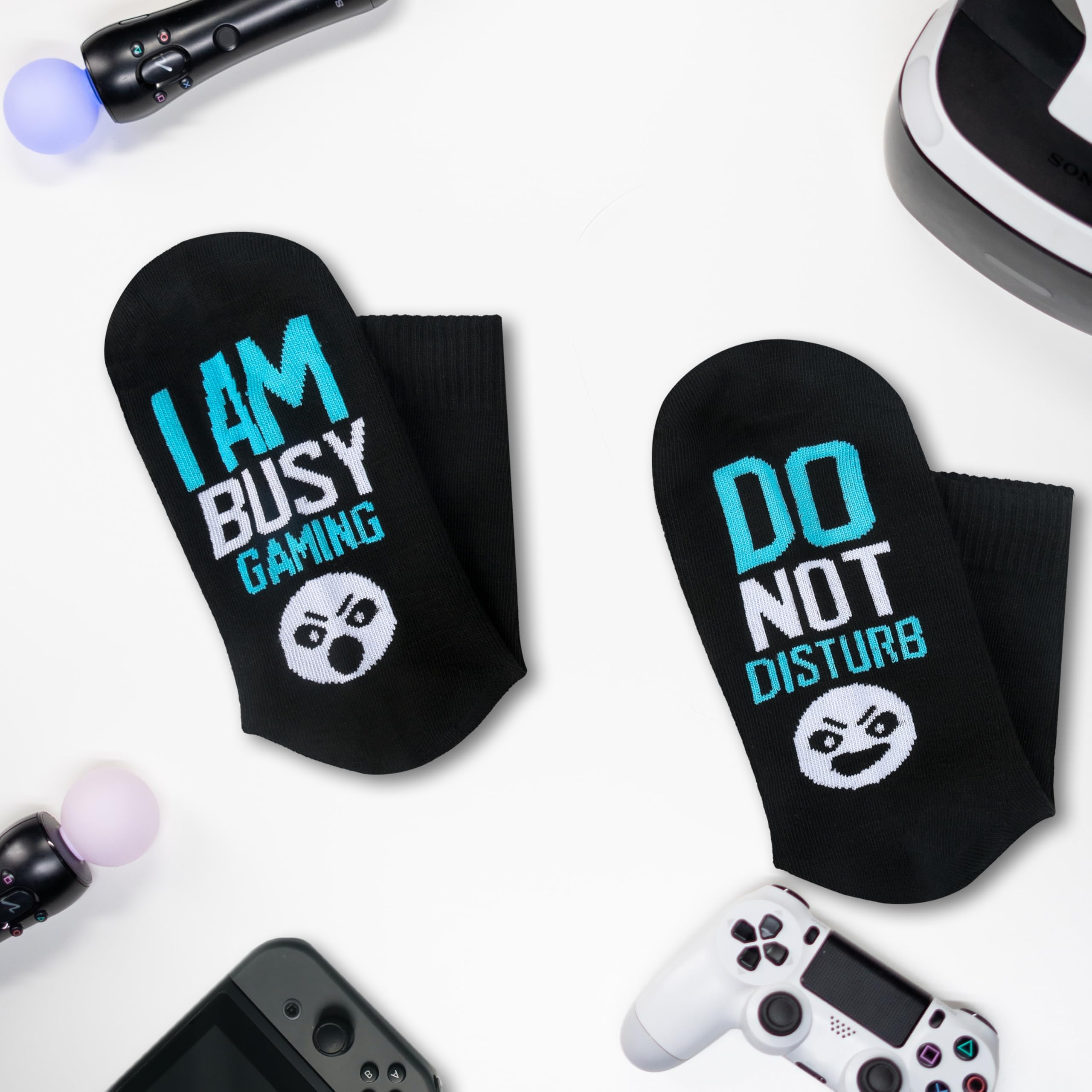 Kelool Fathers Day Dad Gifts for Men Dad Funny Do Not Disturb I'm Gaming Socks Funny Gifts For Men From Son Kids Teen Boys