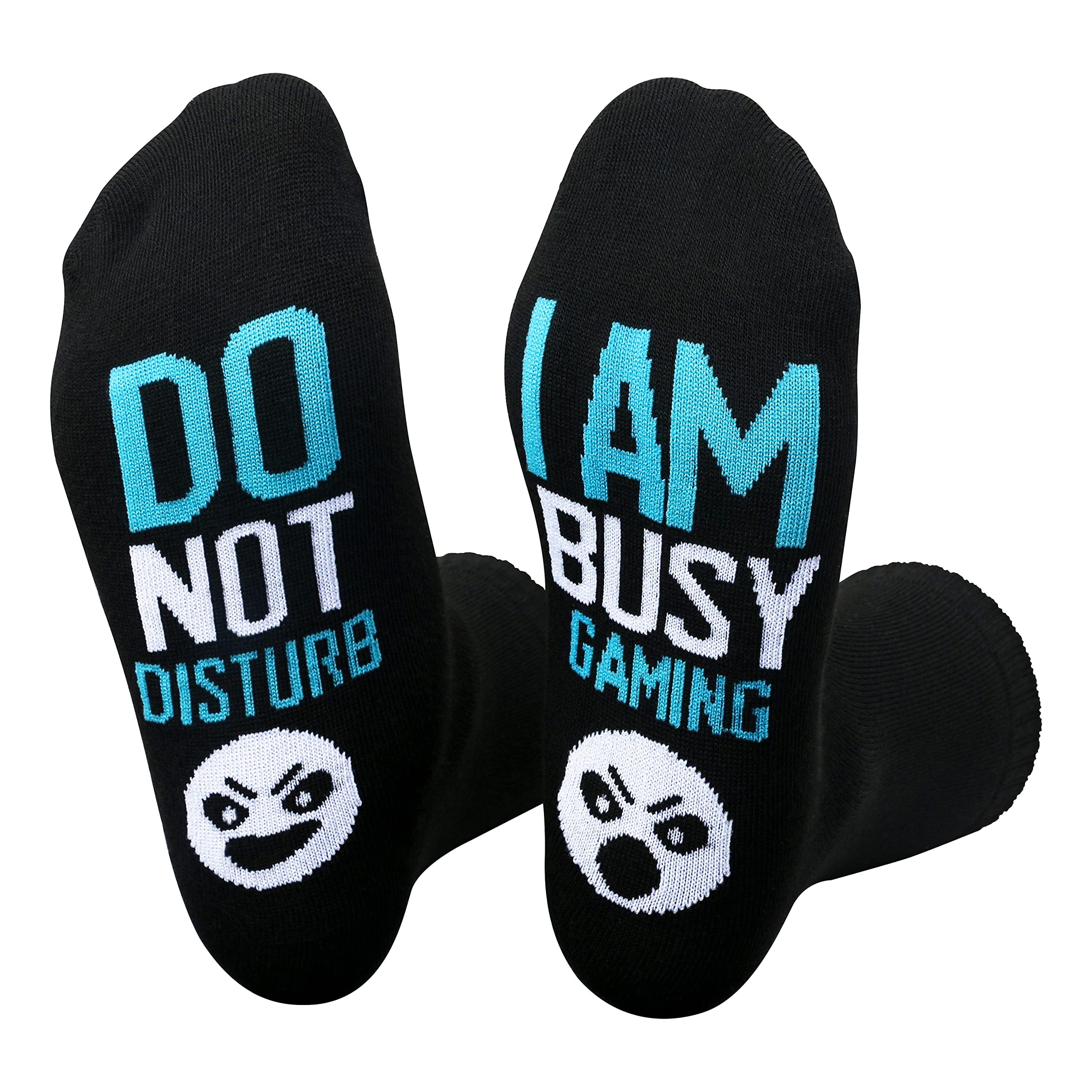 Kelool Fathers Day Dad Gifts for Men Dad Funny Do Not Disturb I'm Gaming Socks Funny Gifts For Men From Son Kids Teen Boys