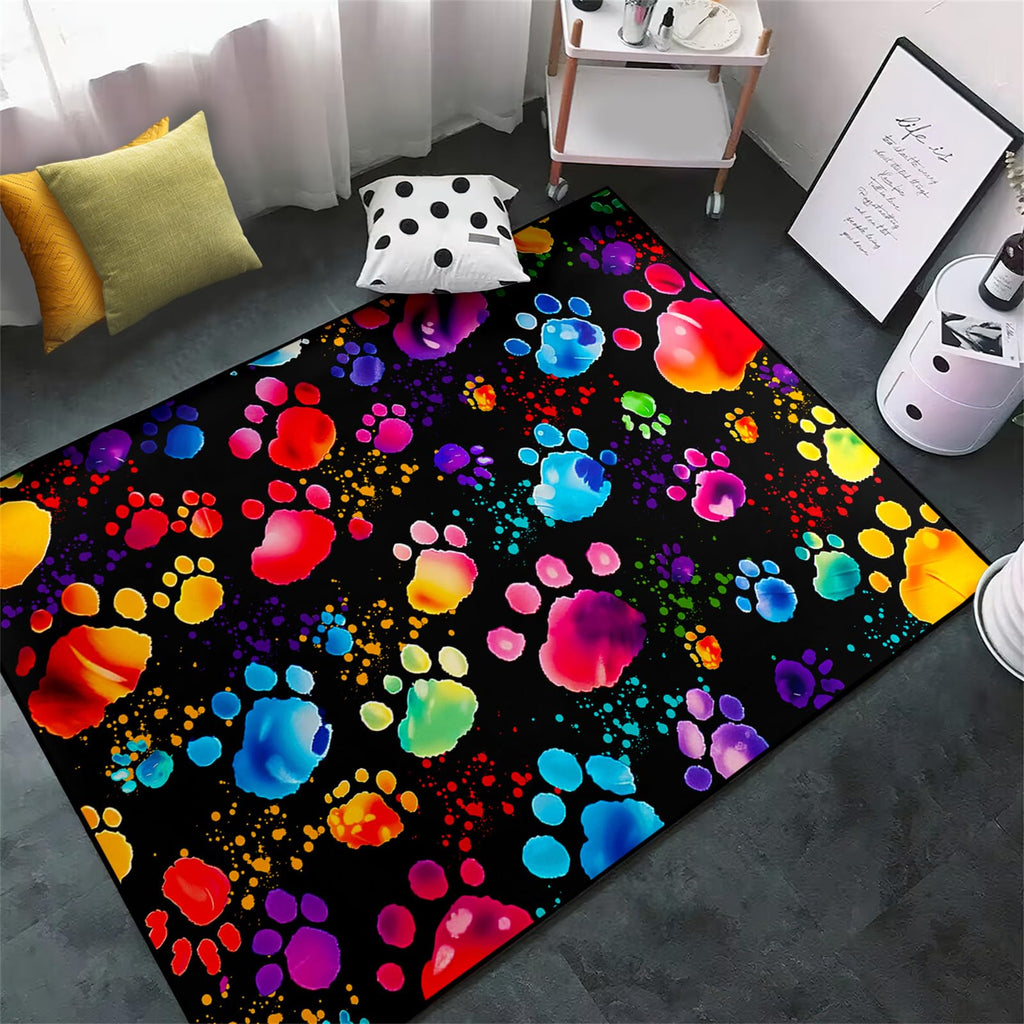Gaming Rug - Video Game Area Rugs for Boys Teens Gamer Rug for Boys Room Gamer Controller Gamepad Pattern Carpet Floor Mat Bathroom Mat for Livingroom