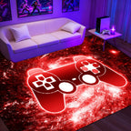 Gaming Rug - Video Game Area Rugs for Boys Teens Gamer Rug for Boys Room Gamer Controller Gamepad Pattern Carpet Floor Mat Bathroom Mat for Livingroom