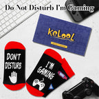 Kelool Fathers Day Dad Gifts for Men Dad Funny Do Not Disturb I'm Gaming Socks Funny Gifts For Men From Son Kids Teen Boys