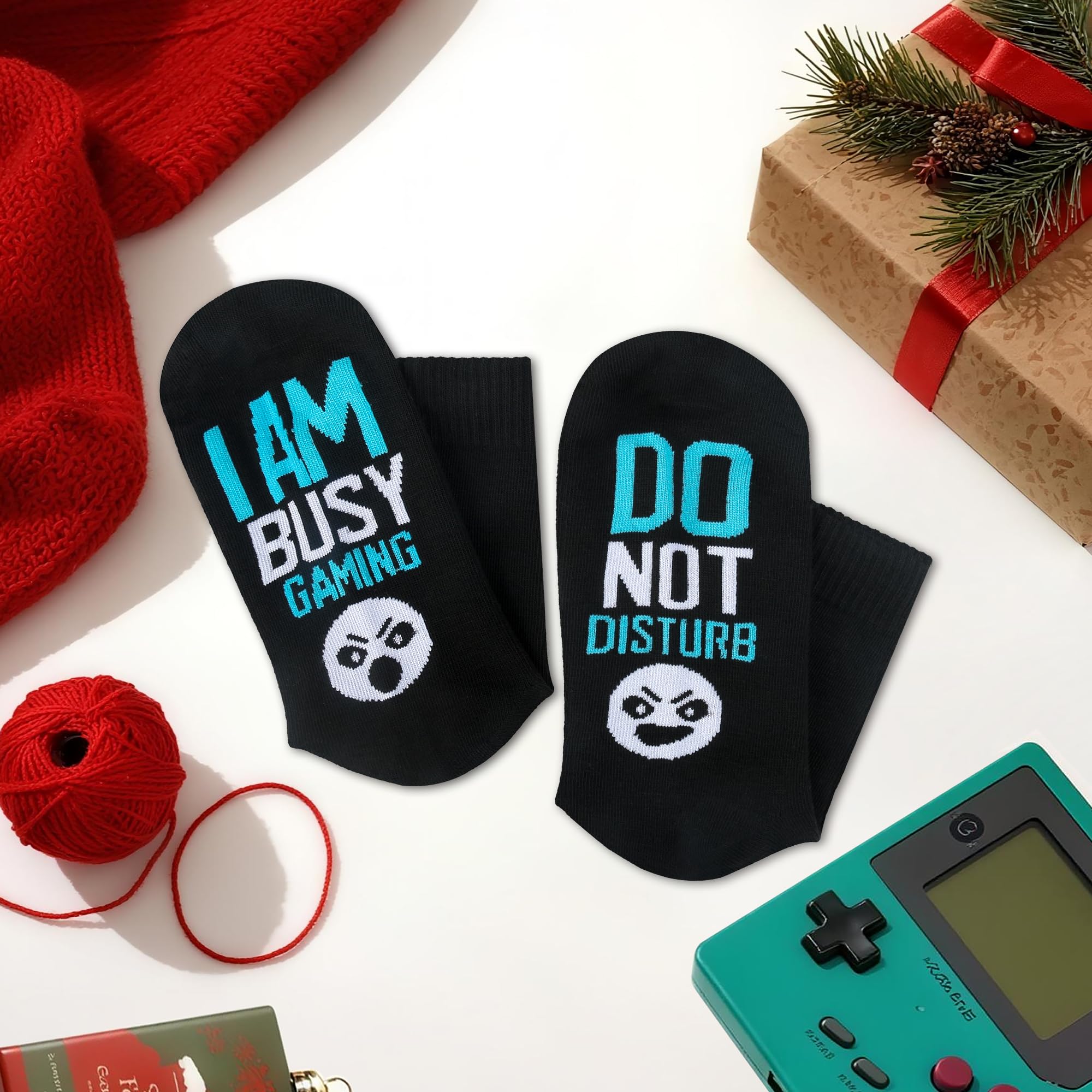 Kelool Fathers Day Dad Gifts for Men Dad Funny Do Not Disturb I'm Gaming Socks Funny Gifts For Men From Son Kids Teen Boys