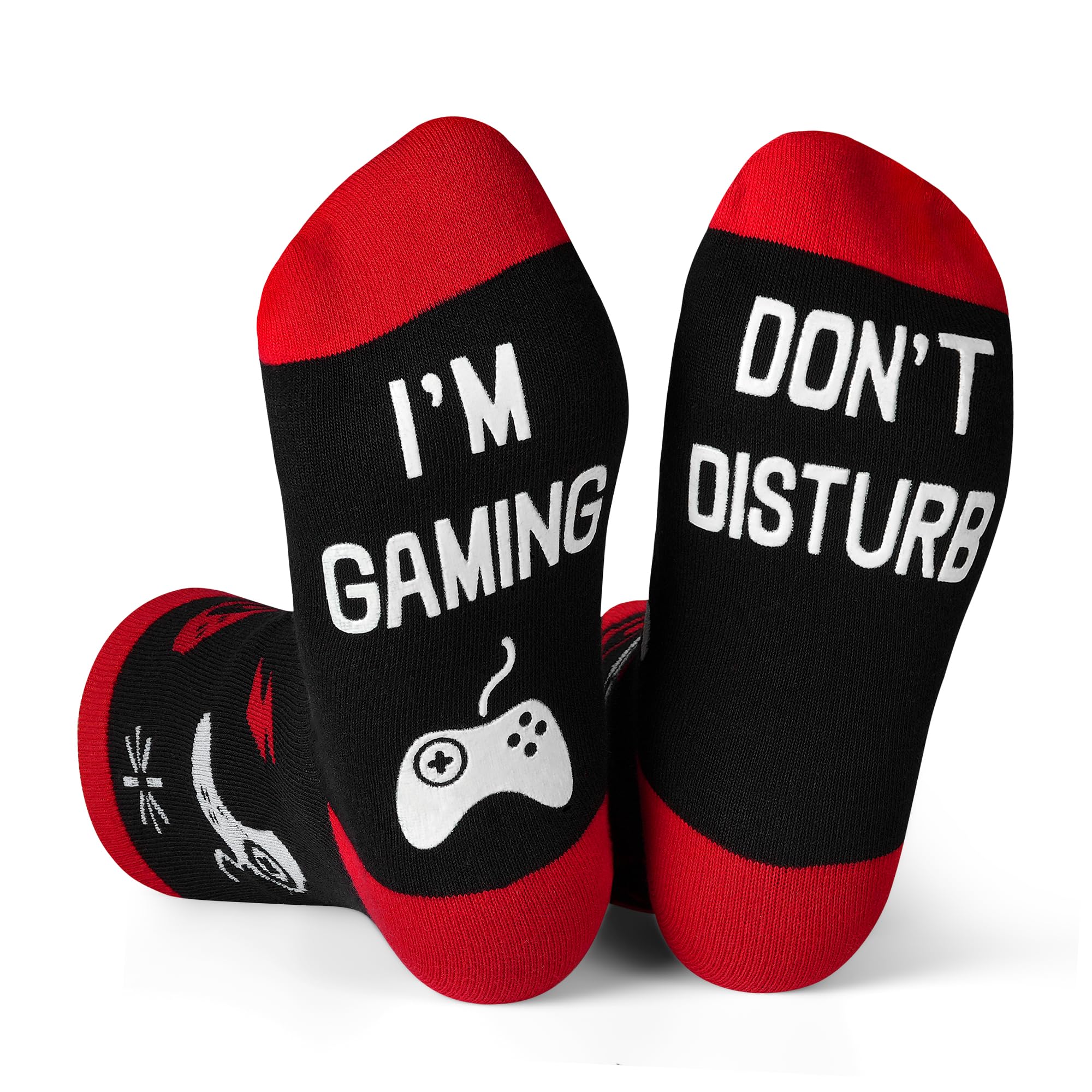 Kelool Fathers Day Dad Gifts for Men Dad Funny Do Not Disturb I'm Gaming Socks Funny Gifts For Men From Son Kids Teen Boys