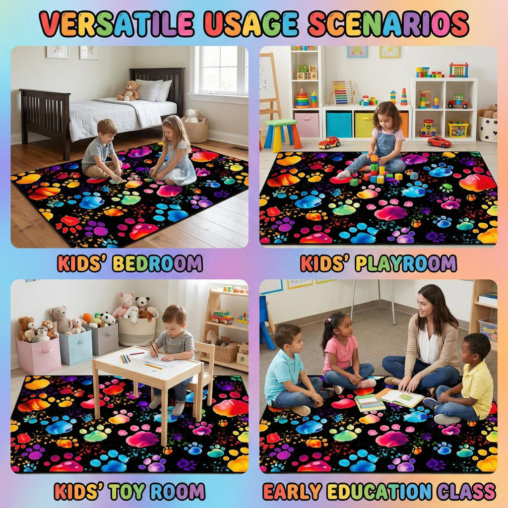 Gaming Rug - Video Game Area Rugs for Boys Teens Gamer Rug for Boys Room Gamer Controller Gamepad Pattern Carpet Floor Mat Bathroom Mat for Livingroom