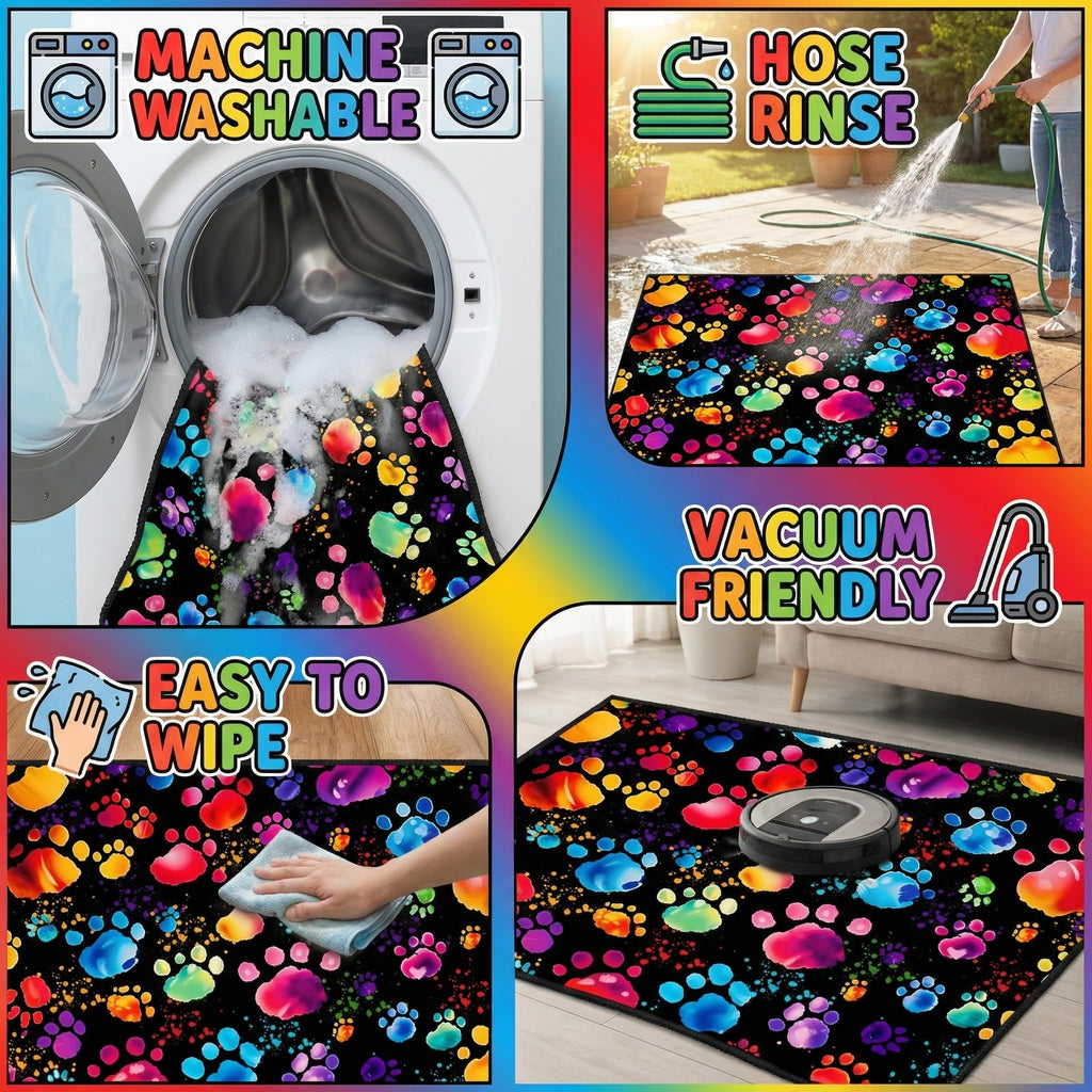 Gaming Rug - Video Game Area Rugs for Boys Teens Gamer Rug for Boys Room Gamer Controller Gamepad Pattern Carpet Floor Mat Bathroom Mat for Livingroom