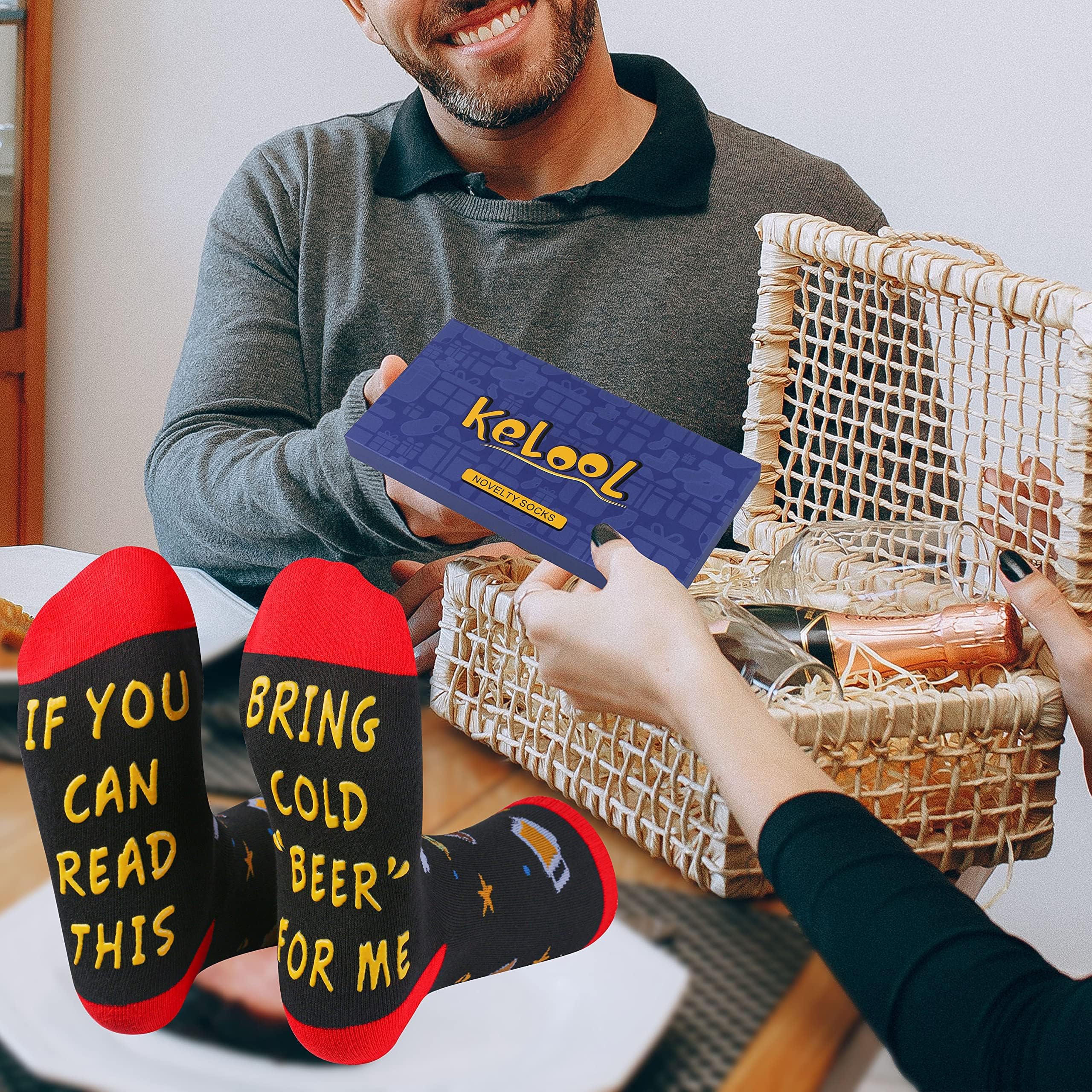 Kelool Fathers Day Dad Gifts for Men Dad Funny Do Not Disturb I'm Gaming Socks Funny Gifts For Men From Son Kids Teen Boys